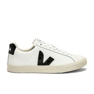 Veja Woman’s White and Black Sneakers